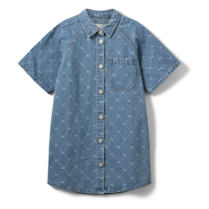Sofie Schnoor - Maternity Denim Shirt Dress | Blue