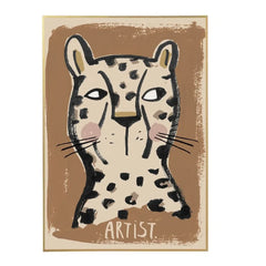 Studio Loco - Large Leopard Poster