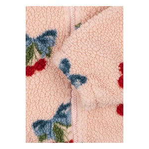 Konges Sløjd - Jody Cherries Recycled Fiber Sherpa Jacket | Pink