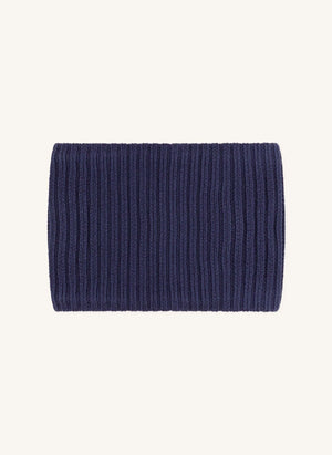 Petit Bateau - Organik pamuk astarlı choker | Lacivert