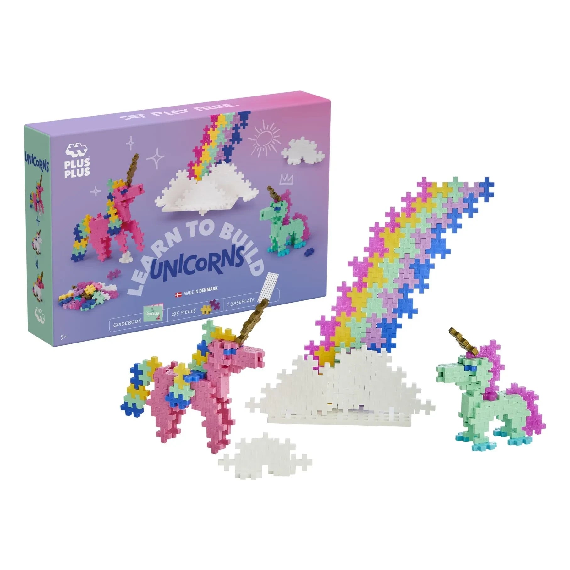 Plus-Plus - Unicorn Discovery Set - 275 Pieces