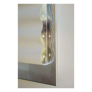 Violaine d'Harcourt - Frame Wave Wall Lamp | Silver