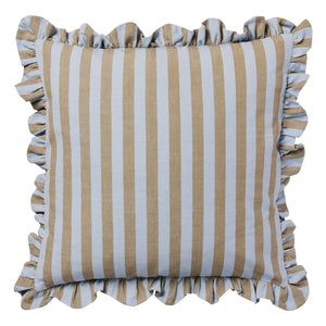 Broste Copenhagen - Ina Square Pillowcase | Blue