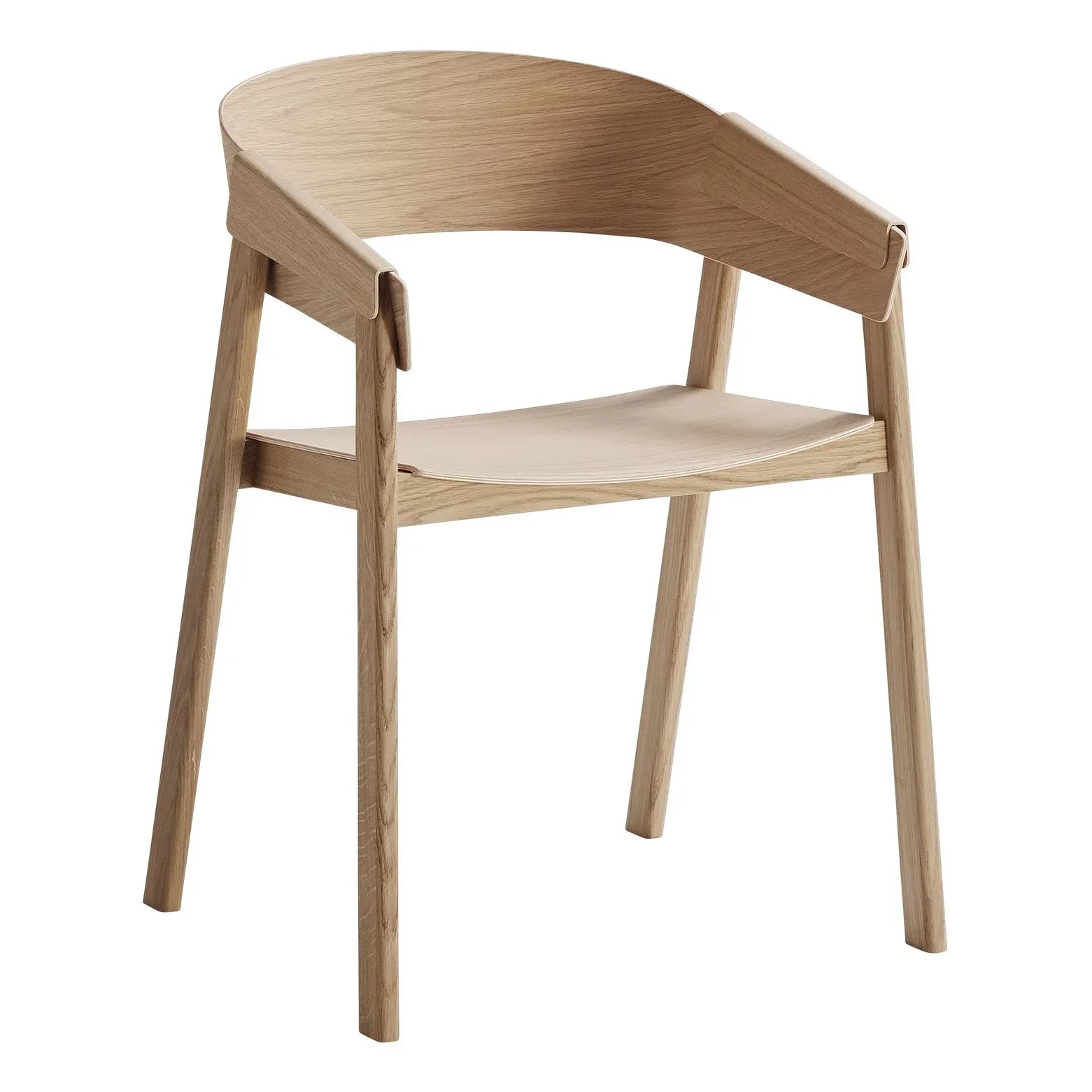 Muuto - Oak Wood Armchair | Oak
