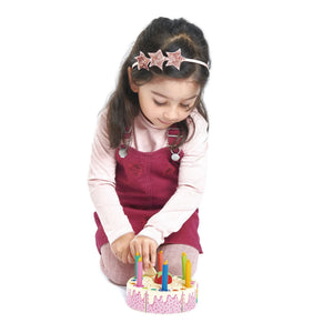 Tender Leaf Toys - Wooden Rainbow Birthday Cake