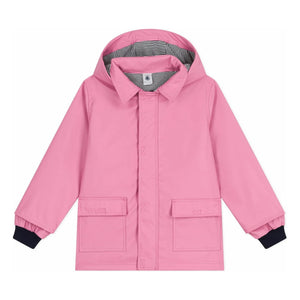 Petit Bateau - Iconic Recycled Fiber Raincoat | Powder Pink