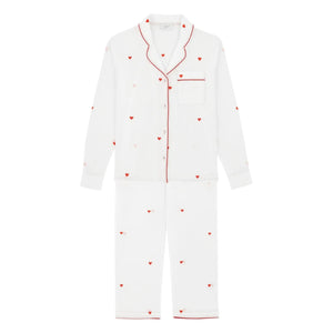 Scarlette Ateliers - Valentine's Day Pajamas | White