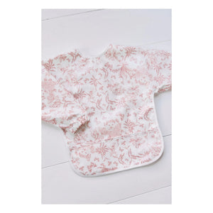 Tartine et Chocolat - Toile de Jouy Printed Sleeveless Bib | Peach
