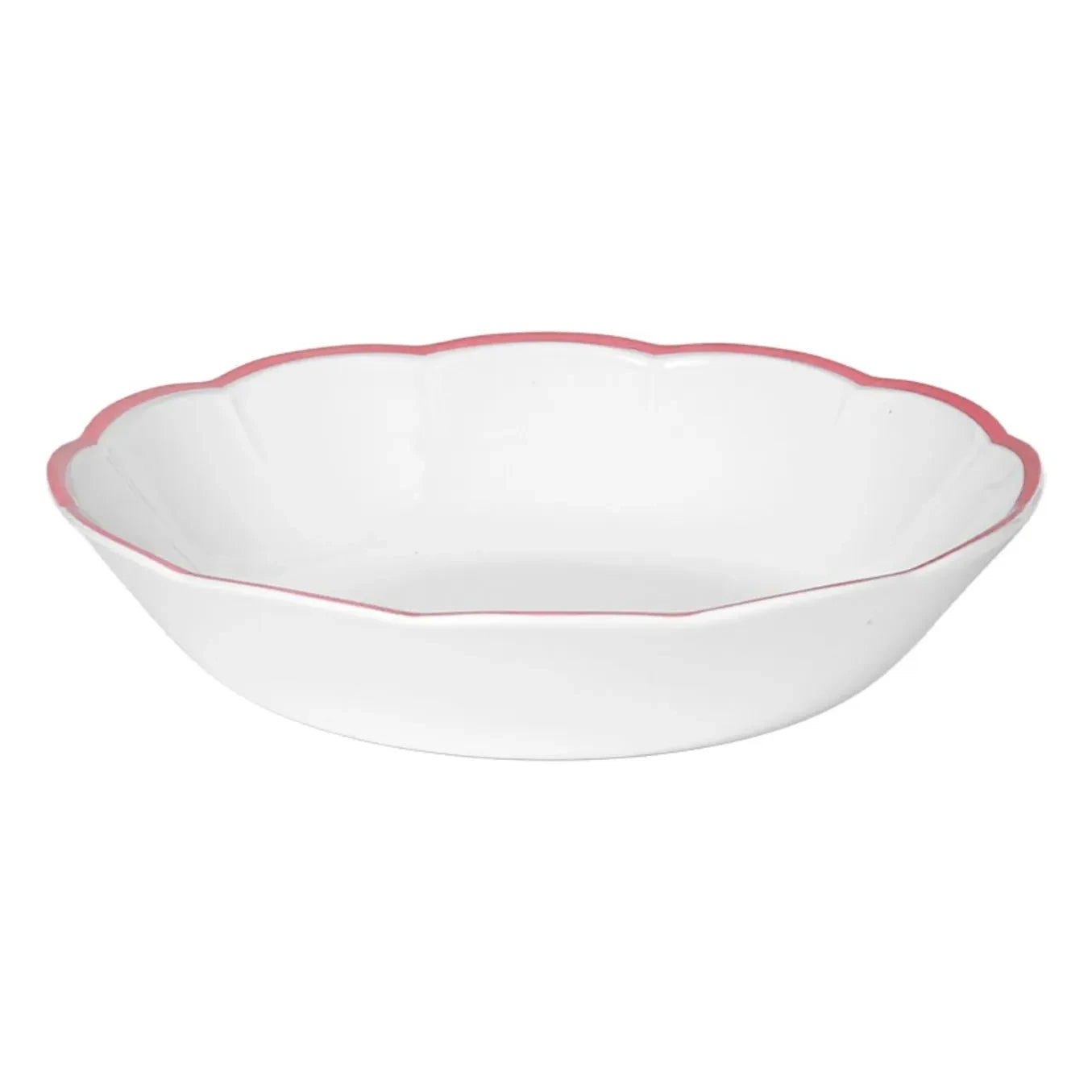 Bitossi - Bordeaux Pink Soup Plate | Pink
