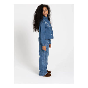 Hundred Pieces - Flare Freedom Jeans | Denim Blue