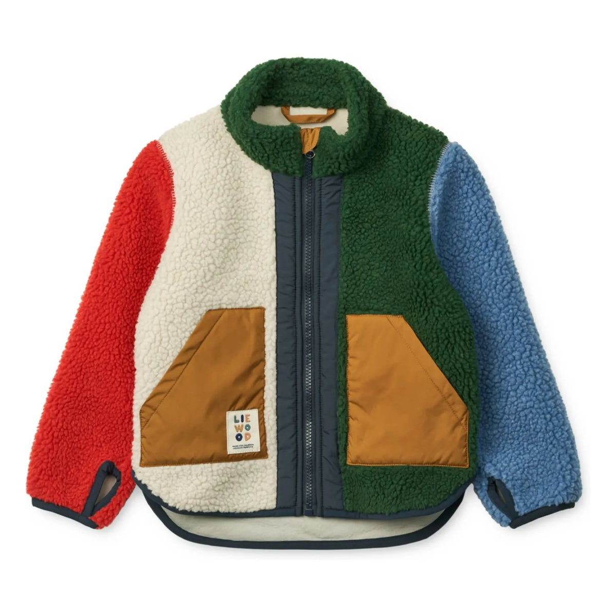 Liewood - Noam Recycled Fiber Fleece Jacket | Green