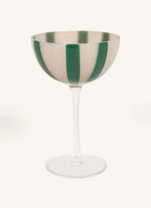 Olsson & Jensen - Ziggy Cocktail Glasses - 4-piece Set | Green