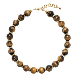 Sigal - Olia Necklace | Brown