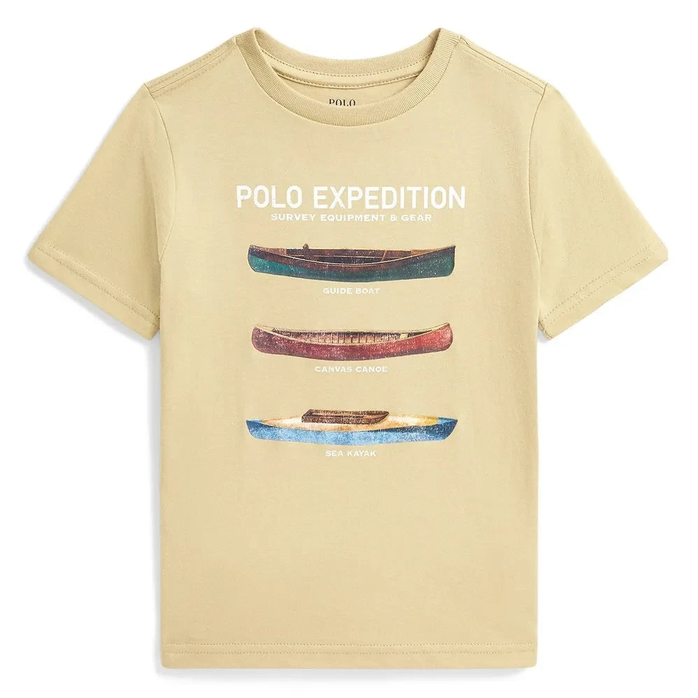 Ralph Lauren - Expedition Polo T-shirt | Beige