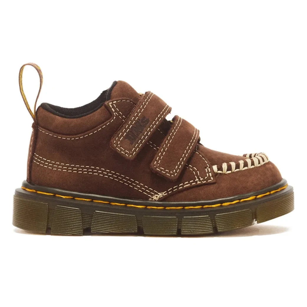 Dr Martens - Raffe T Scuffed Shoes | Brown