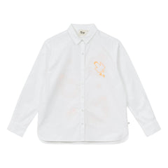 a.p - Gizelle Cotton Poplin Shirt | White