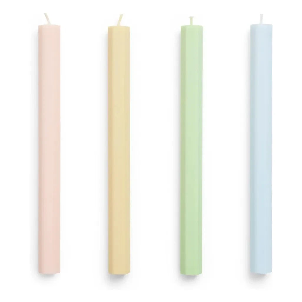 Hay - Hexagon Fresh Candles - Set of 4