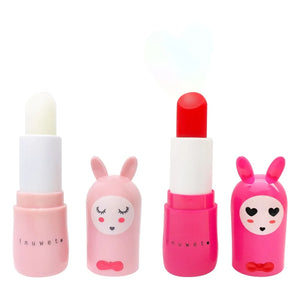 Inuwet - Bloom Lip Balm Duo Set - Strawberry and Cherry