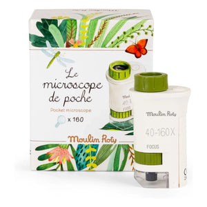Moulin Roty - Pocket Microscope - Le jardin du Moulin | Green