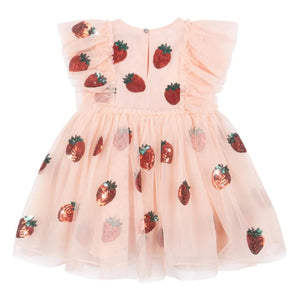 Konges Sløjd - Yvonne Strawberry Tulle Dress | Pink