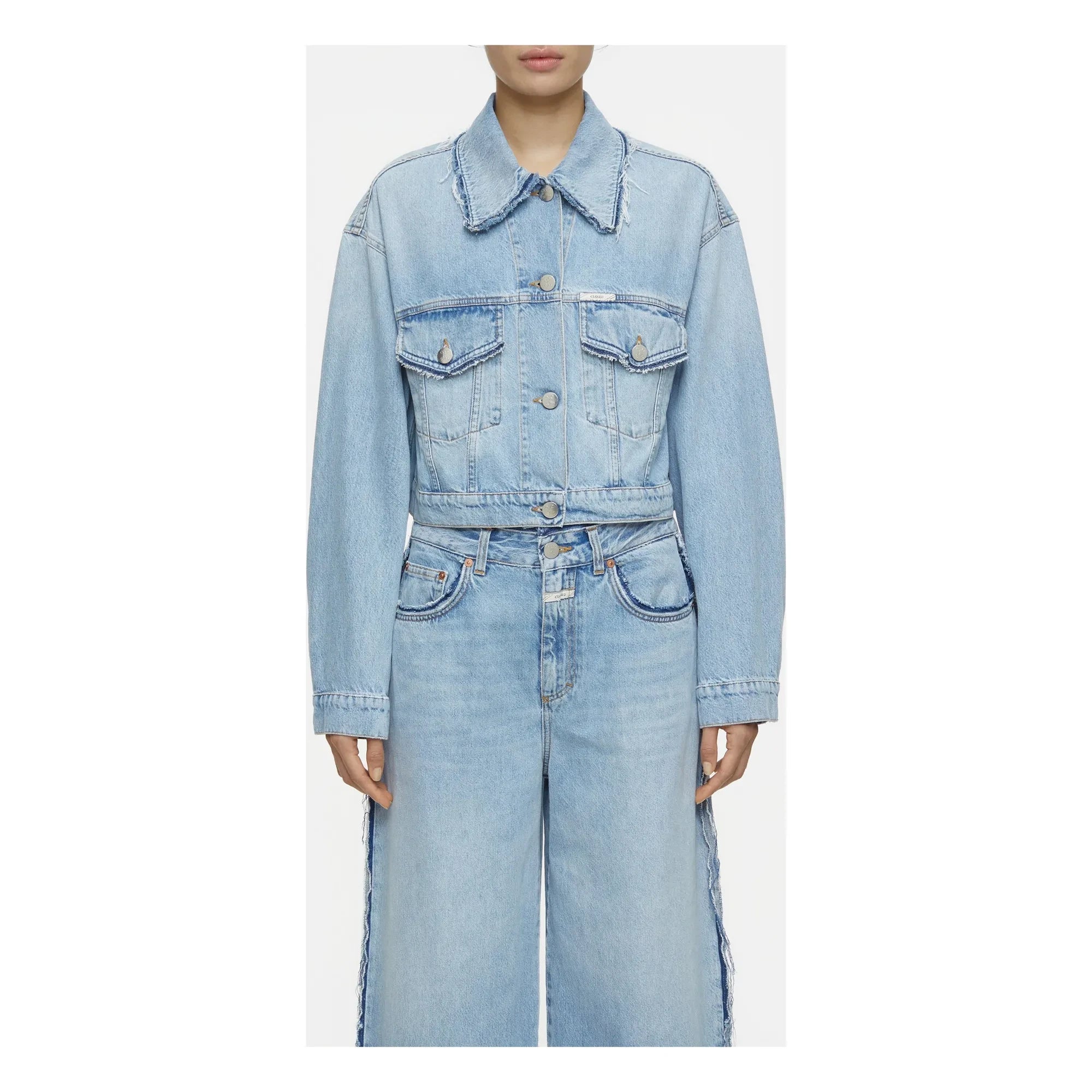Closed - Boxy Denim Jacket | Light Blue