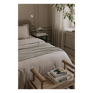 garbo&friends - Striped Bedding Set | Beige