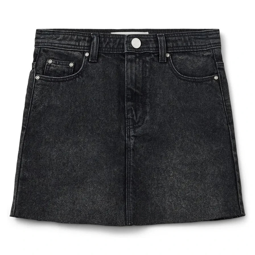 Sofie Schnoor - Indigosy Denim Skirt | Black
