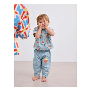 Bobo Choses - Bobo Denim Light Pants | Light Blue