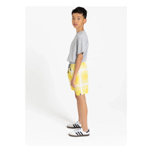 Finger in the Nose - Freeboy Carreaux Swimsuit | Light Yellow