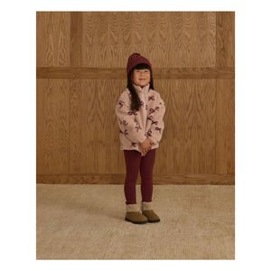 Rylee + Cru - Pointelle Leggings | Burgundy