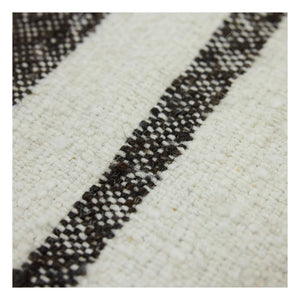 HKliving - Striped Kelim Rug | Cream
