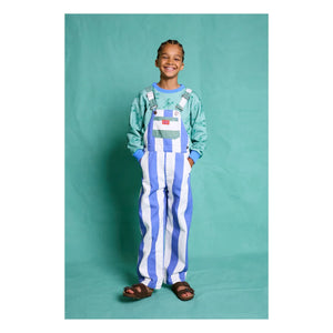 Favorite People - Striped Romper | Blue