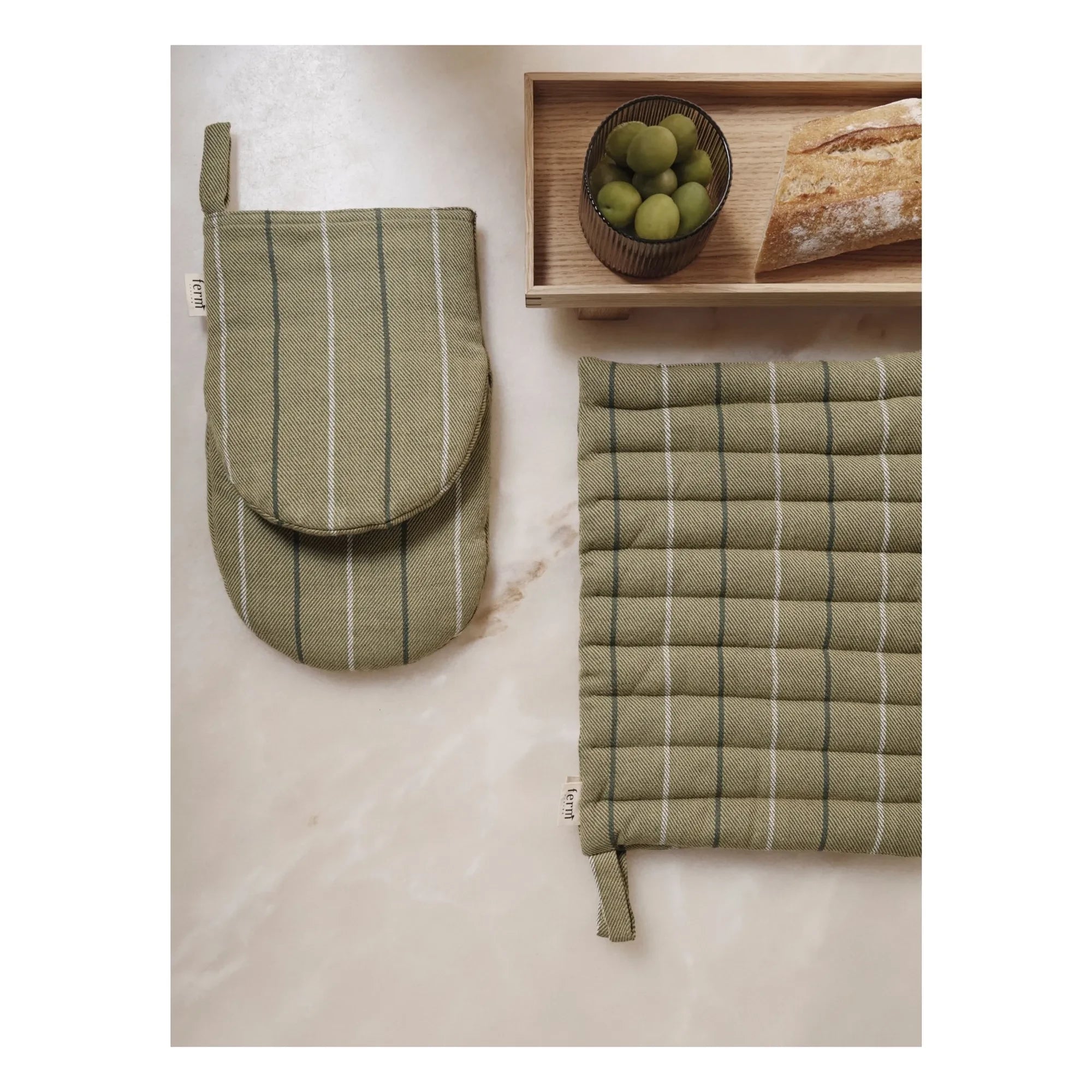Ferm Living - Ito Pot Holders - 2-piece Set | Green