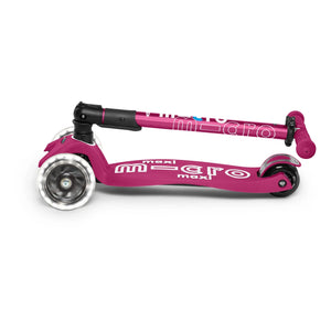 Micro - Maxi Foldable LED Scooter | Raspberry