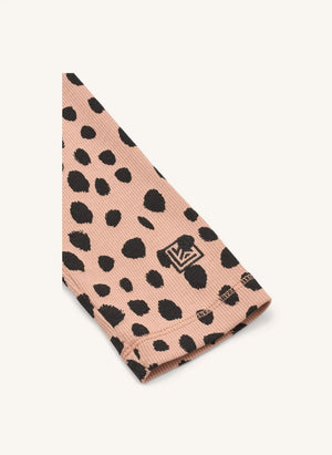 Liewood - Marien Leopard Organic Cotton Fitted Leggings | Pale Pink