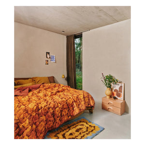 HKliving - Funk wool rug | Honey