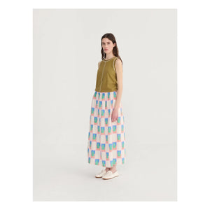 Bobo Choses - Cotton Ruffled Skirt | Cream