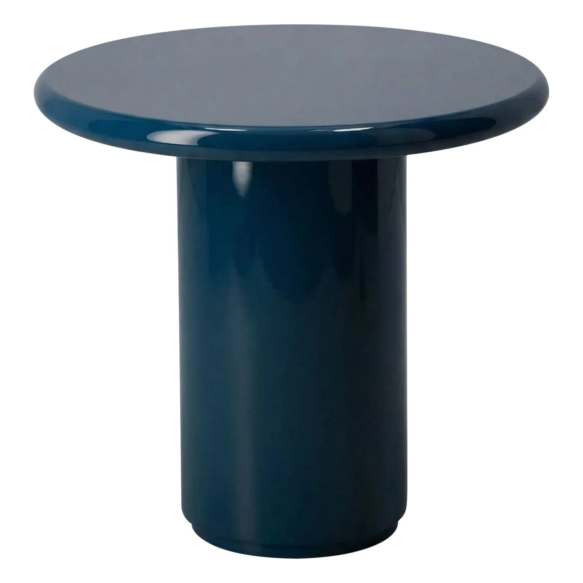 House of Capricorn - Amendoeira Lake Wood Side Table | Petrol Blue