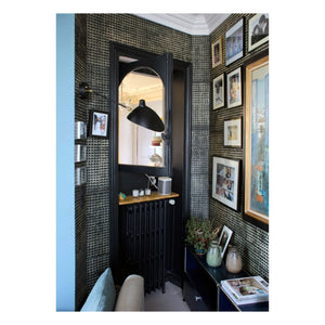 Le Monde Sauvage - Triangular Wallpaper - 12-Piece Set | Black