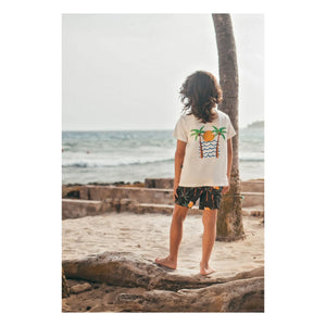 Pepita & Me - Isla Bonita Printed T-Shirt | White