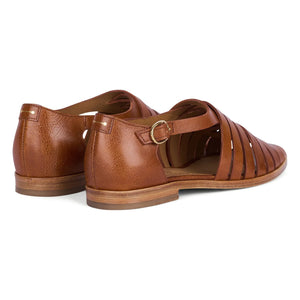 Anthology Paris - Kuala Shadow Sandals | Cognac