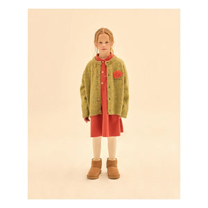Jelly Mallow - Happy Cardigan | Olive Green