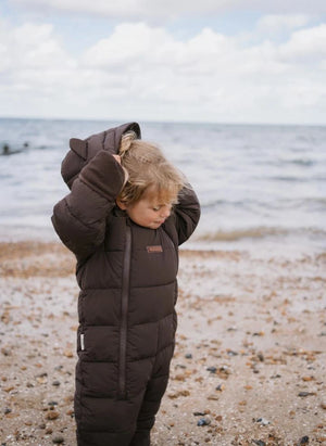 Töastie - Waterproof Faux Fur Hooded Cloud Jacket | Brown