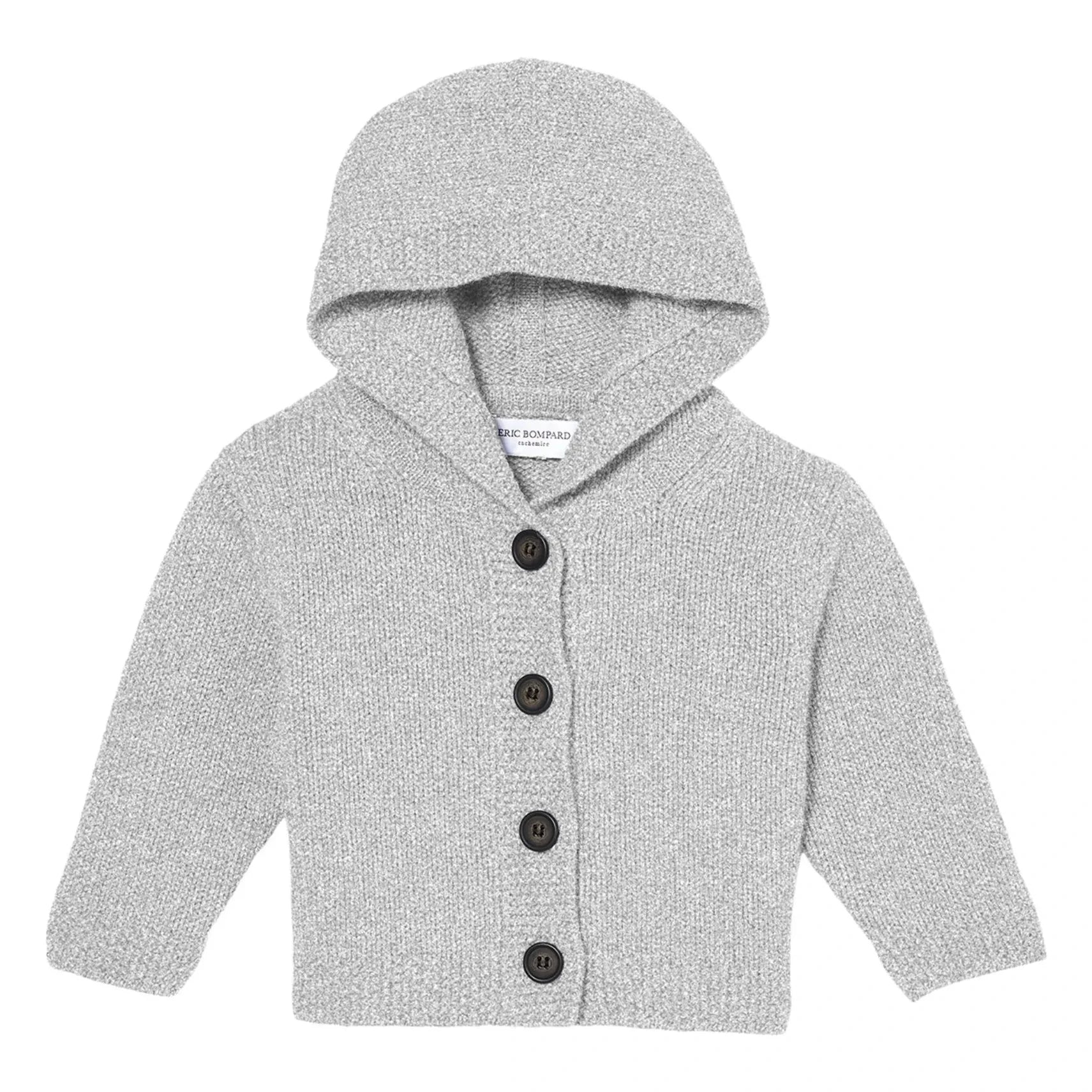 Bompard - Cashmere Hooded Vest | Gray