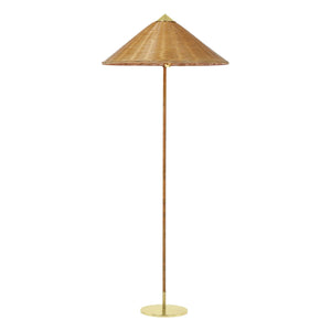 Gubi - 9602 Rattan Floor Lamp | Natural