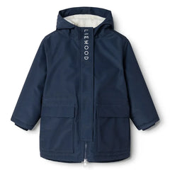 Liewood - Timba Parka Made from Recycled Fibers | Navy