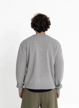 Smallable Man - Mozart Merino Wool Sweater | Marl Grey