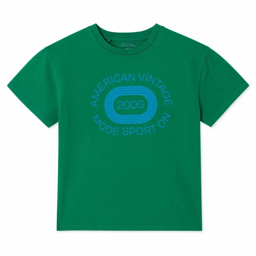 American Vintage - Fizvalley 2006 Logo T-Shirt | Green