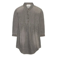 Finger in the Nose - Darlin Denim Dress | Gray Denim