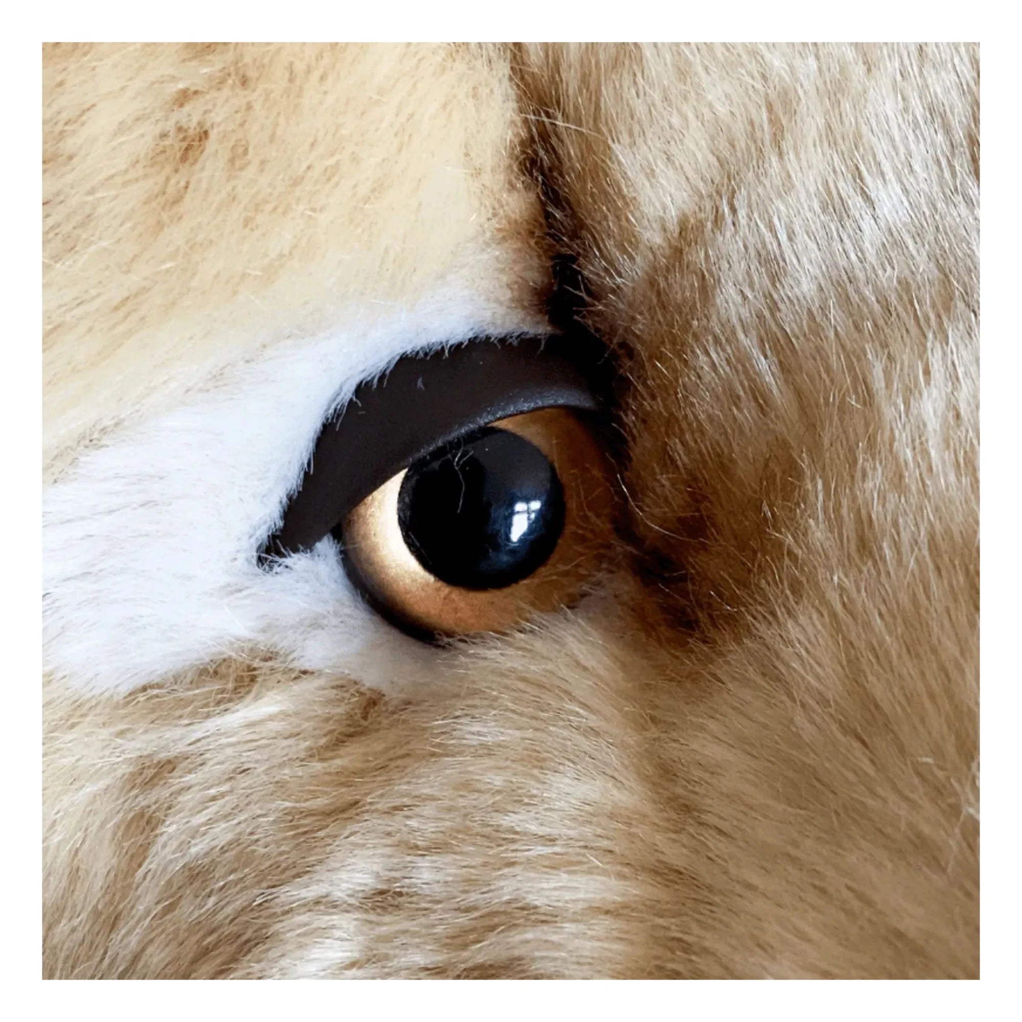 La Pelucherie - Melchior Aslan peluş 40 cm | Bej